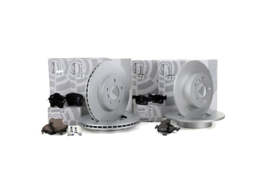 Bmw F45 Active Tourer 218i Front And Rear Brake Disc Pad Kit Set