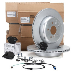 Bmw 5 Series G30 520d Rear Brake Disc And Pad Kit Oem