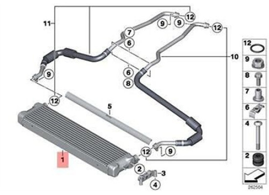 BMW 2st Radiator 8mo376749081 Clc94000p 17212284260