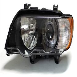 BMW Headlight White Left E53 X5 63126930235