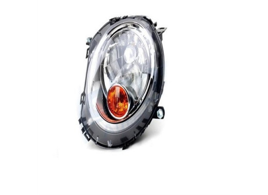 Mini Cooper Headlight Normal Yellow Left R55 R56 R57 R58 Clubman Coupe 2755454 63122751263