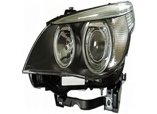 BMW Headlight Xenon Left E60 1el163079001 63127160193