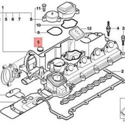 BMW Cover E38 E39 E46 E53 E60 E61 E65 E66 E70 E71 E87 E90 E91 E92 E93 M47 M57 M47n M57n M47n2 M57n2 11122247705