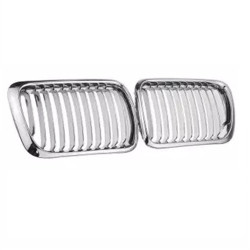 BMW Grille L-R Chrome Set E38 51138231595 520006101007 51138231597