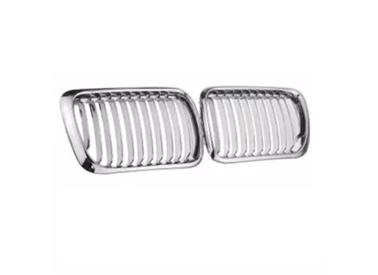 BMW Grille L-R Chrome Set E38 51138231595 520006101007 51138231597