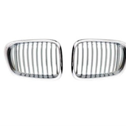 BMW Grille Chrome Set New Type E39 51132497261 520006101011 51132497259