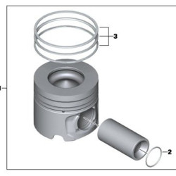 BMW Piston 0.25 Diesel F20 F21 11257812579