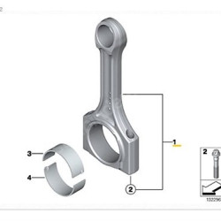 BMW Piston Rod Kit E46 E60 E61 E65 E83 E53 X3 X5 11247805254