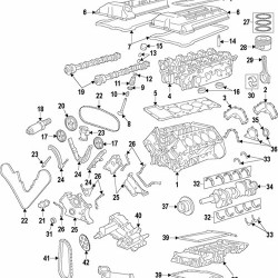 BMW Cylinder Head Body Piston E53 M62 11007503394