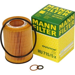 Bmw Oil Filter E30 E34 E36 E46 1984-2001 Hu7154x 11421716192