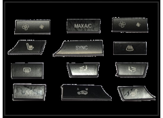 BMW F10 Klima Düğmesi Seti