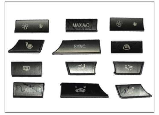 BMW F10 Air Conditioning Button Set