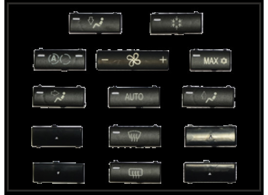 BMW Air Conditioning Button Set X5 E39