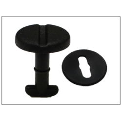 BMW Floor Carpet Clip Black 82119410191 E39 E46