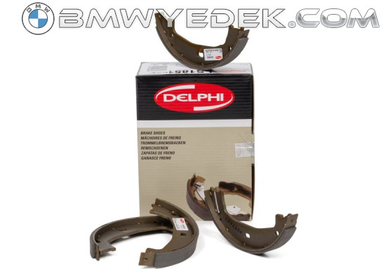 Bmw 1 Series E81 Case Hand Brake Pad Set Delphi 