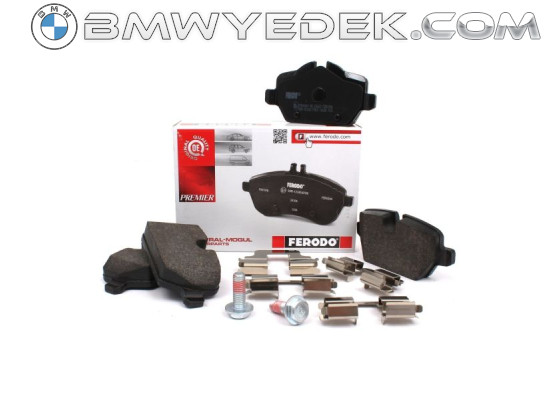 Bmw 1 Series E81 Case Rear Brake Pad Set Ferodo 