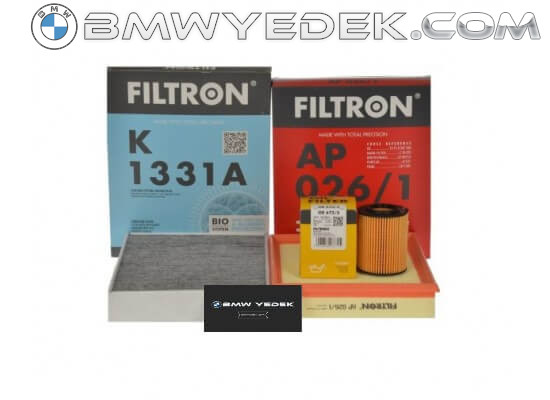 Bmw F20 Case 116i Periodic Maintenance Filter Set Filtron 