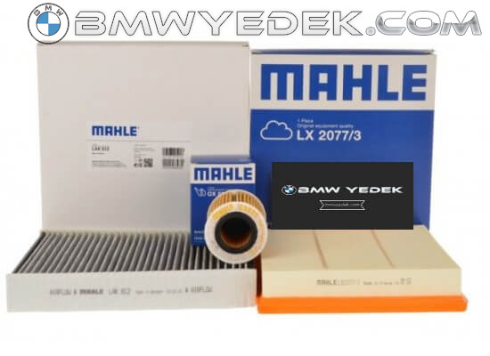 Bmw F20 Case 116i Periodic Maintenance Filter Set Mahle 