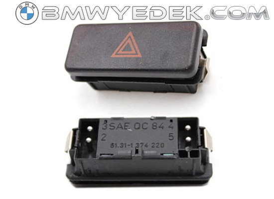 Bmw 5 Series E34 Case Quad Flashing Button 61311374220 