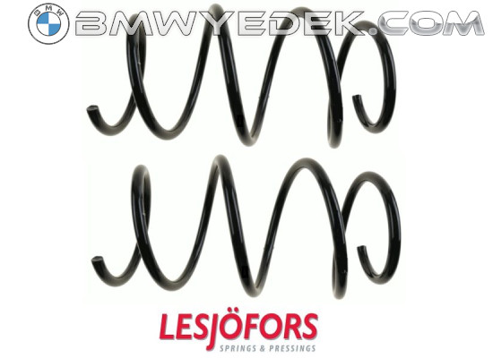 Bmw 5 Series E39 Chassis Front Coil Spring Set Lesjöfors 