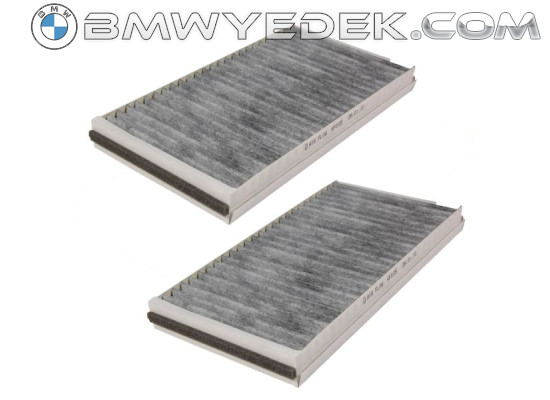 Комплект угольных фильтров пыльцы корпуса Bmw 5 Series E60 Corteco