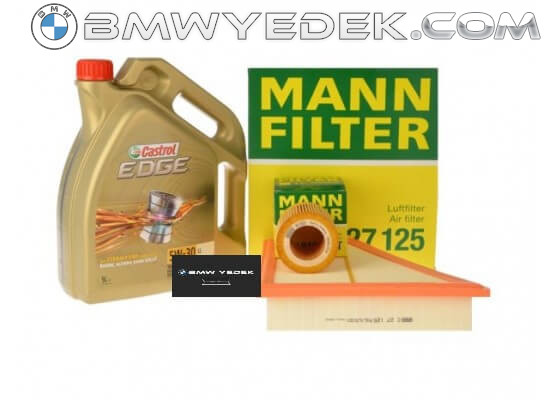 Bmw F10 Case 520i Periodic Maintenance Filter Set Castrol Oil EXCLUDING POLEN