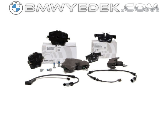 Bmw X1 F48 шасси 18i комплект передних и задних тормозных колодок OEM