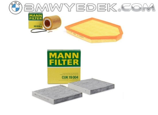 Bmw X3 Series F25 Case 1.8 2.0 Periodic Maintenance Filter Set Mann