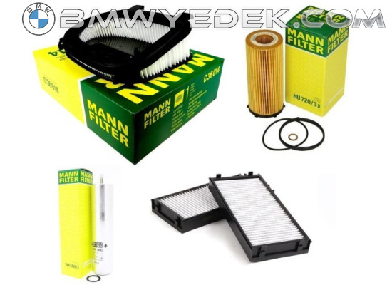 Bmw X5 E70 Case 2010-2013 Periodic Maintenance Filter Set Mann 