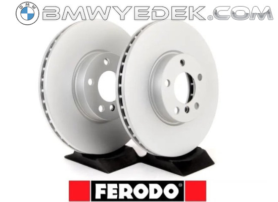 Bmw X5 F15 Front Brake Disc Set Carbon Coated Ferodo