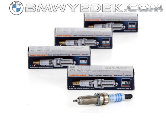 Bmw F20 116i Ignition Spark Plug Set Beru Z332 12122293697 