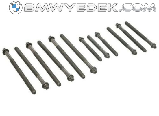 BMW Cylinder Head Stud Set E60 E61 E81 E82 E83 E84 E85 E87 E88 E90 E91 E92 E93 N43 N45 N46 N45n N46n 11127578077 