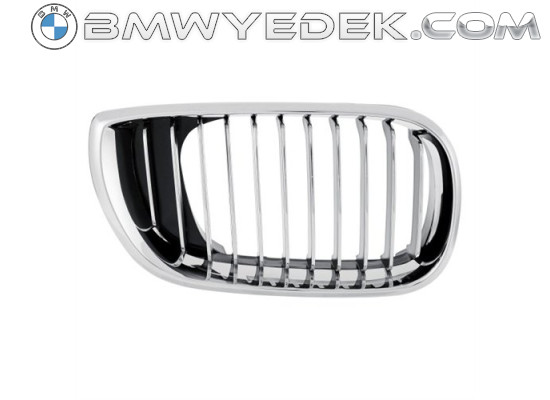 Решетка радиатора BMW хромированная правая E46 (Emp-51137042962)