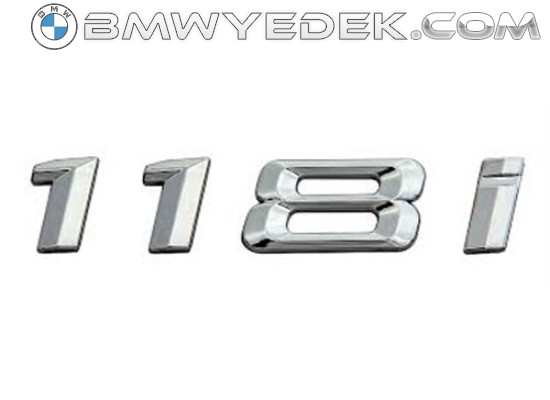 Шрифт BMW E87 118i 51147135548 581201042 (Bmb-51147135548)