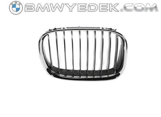 Решетка радиатора BMW черная правая E39 51138159316 (Trk-51138159316)