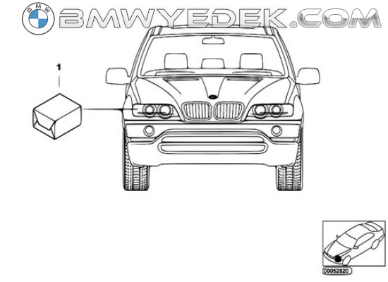 Головной свет BMWSari Sinyalli-Set E53 X5 63120141937 63120007011 (BMW-63120007011)