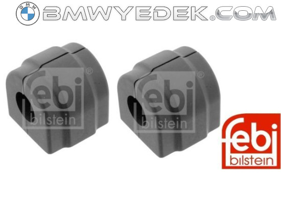 Bmw 3 Series E46 Chassis Front Bend Iron Rubber Set 23.00mm Febi 