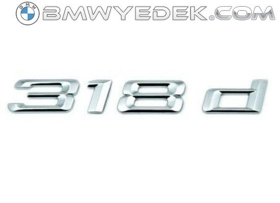 Bmw 3 Serisi E46 - E90 Kasa 316d Tip Yazı