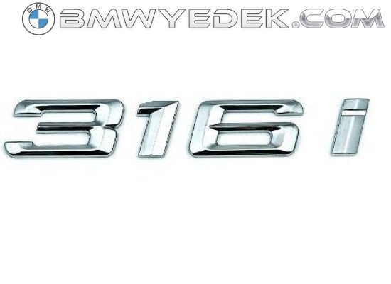 Bmw 3 Serisi E46 - E90 Kasa 316i Tip Yazı