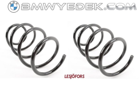 Bmw 3 Series E46 Chassis 330d Front Coil Spring Set Lesjofors 