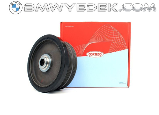 Bmw E90 Chassis 320d M47N2 Engine Crank Pulley Corteco 