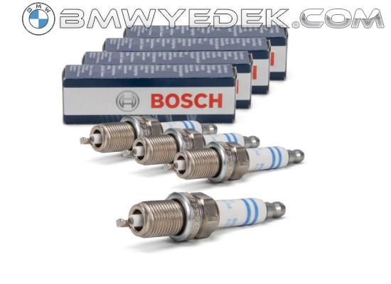 Комплект свечей зажигания Bmw E92-93 Case 320i Double Platinum марки Bosch (0242235776, 12122158252)