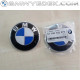 BMW Hood Emblem Logo Oem 51148132375