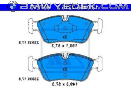 BMW E87 E90 Front Brake Pads 34116769951 ATE