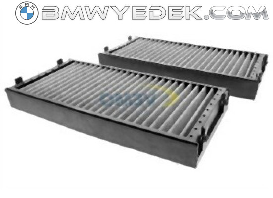 BMW E70 E71 Air Conditioning Filter Carbon 2 Pack 64316945586 VAICO