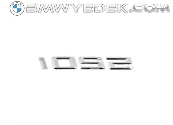 BMW E60 E61 F10 F11 520i Bagaj Yazısı - 51147039782 BMW ithal
