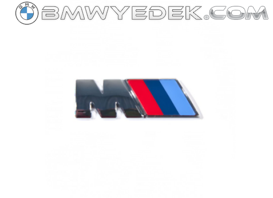 BMW M Fender Logo Emblem 45mm 51148058881