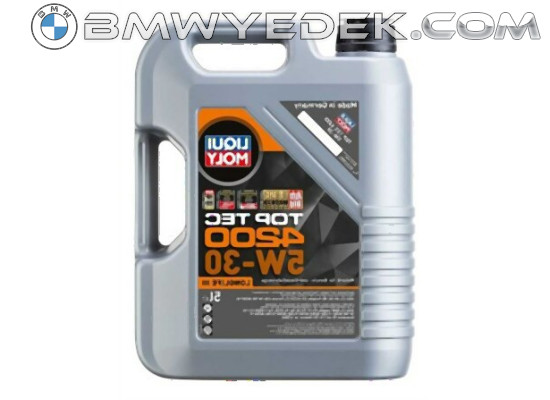 Liqui Moly 5w30 TOPTEC 4200 Fully Synthetic Engine Oil 5lt 8973 LIQUIMOLY