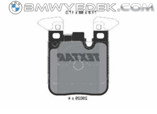 BMW F20 F21 F22 F23 F30 F31 F32 F33 F34 F36 F80 F82 F83 F87 M Sport Задние тормозные колодки - 34216887576i TEXTAR