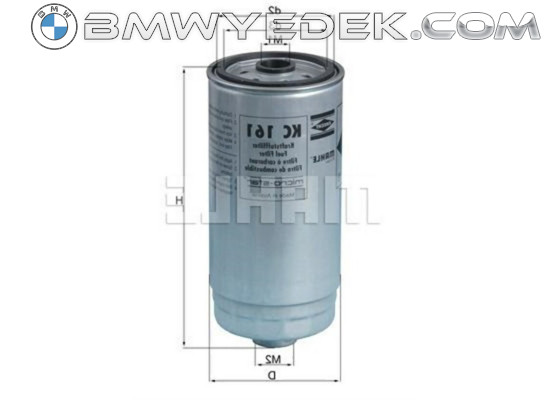 BMW E30 E34 M21 Before 12 1988 Diesel Fuel Filter 13322241303 MAHLE